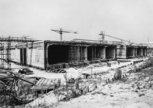 De bouw van de Kennedytunnel in 1969 (foto copyright AWV)
