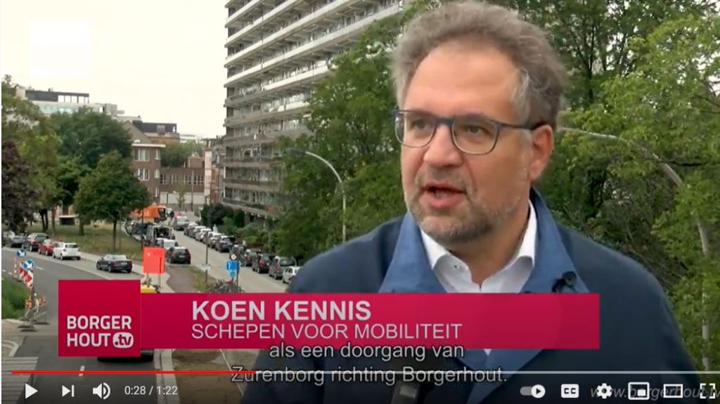 Op Borgerhout TV gaf ik in september 2020 reeds tekst en uitleg over de fiets- en wandelverbinding door het Spoorpark, over de Plantin en Moretuslei heen. 